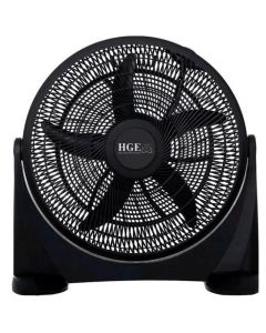 Ventilateur de Table HGE Extra Carré 80W Diamètre 54cm - Noir