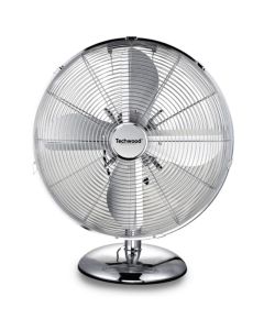Ventilateur de Table TECHWOOD TVI-339 Ø30cm 45W - Chrome
