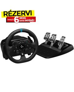 Volant De Course Avec Pédales LOGITECH G923 - Noir