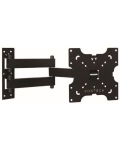 Support Mural Mobile VONTECH Pour TV LCD/LED 27'' - 42'' - Noir