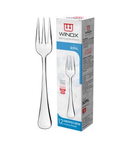 Etui Fourchette à Gâteaux WINOX Série Zina 12 Pièces - Inox Inoxydable