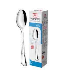 Etui Cuillères de Table WINOX Série Kenza 12 Pièces - Inox