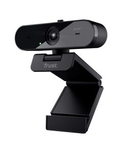 WebCam Filaire TRUST TAXON QHD ECO - Noir