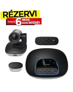 Webcam Vidéoconférence Sans Fil LOGITECH 960-001057 - Noir