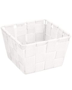 Panier De Salle De Bains WENKO Adria Mini, Square - Blanc (WELT52197)
