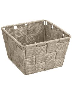 Panier De Salle De Bains WENKO Adria Mini, Square - Taupe (WELT52199)