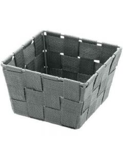 Panier De Salle De Bains WENKO Adria Mini, Square - Gris 