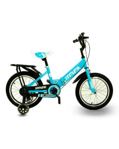 Vélo Pliant 16' Pour Enfant Avec Roues Stabilisatrices - Bleu