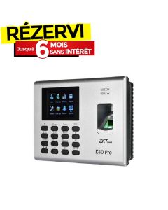 Zkteco Pointeuse À Empreintes Digitales Et Badges Prox.K40pro