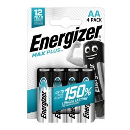 4x Piles Alcalines ENERGIZER Max Plus AA LR6 1.5V