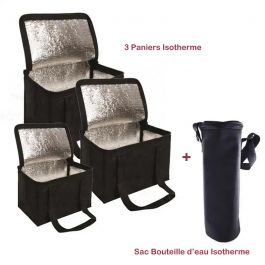 Housses Isotheres pour Bouteille d'eau Portables Sac Bouteille d'eau