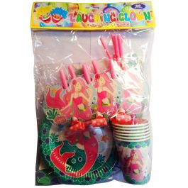 Kit de fête Anniversaire Sirène AB2