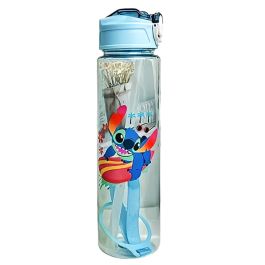 Bouteille D'eau Stitch 500ml - Bleu (10984-17-B)