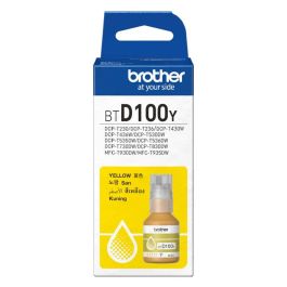 Bouteille D'encre Original BROTHER BTD100Y - jaune