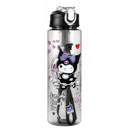 Gourde d’Eau Kuromi 700ml - Noir