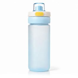 Gourde d'eau PAPITA à Paille Réversible 500ml - Bleu