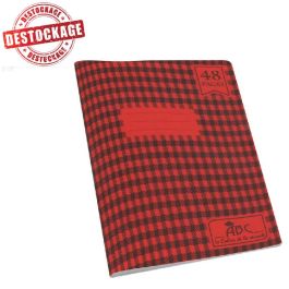 Cahier Super ABC 48 Pages 60Gr Rouge