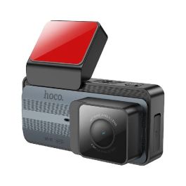 Caméra Auto HOCO DV12 Double Caméra 2K + 720P avec GPS - Noir