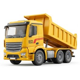 Camion Benne Radiocommandé City Traffic Échelle 1/16 - Jaune