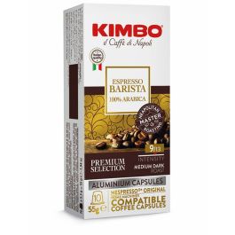 Paquet De 10 Capsules KIMBO Espresso Barista 100% Arabica - Compatible Nespresso