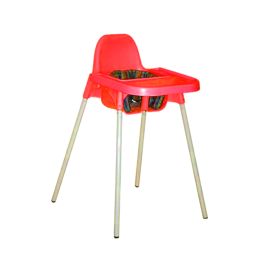 Chaise Haute PRIMA SLIM - Rouge