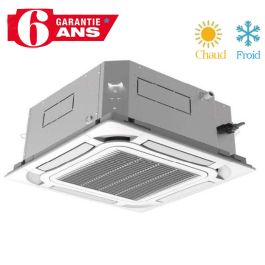 Climatisation Gree mono cassette 8 voies 36000 Btu R32 - télécommande