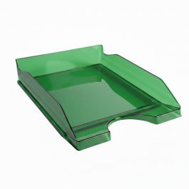 Corbeille à Courrier FAPI Pleine Translucide - Vert