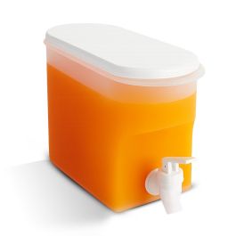 Distributeur De Jus 3.5 Litres avec Robinet - Blanc