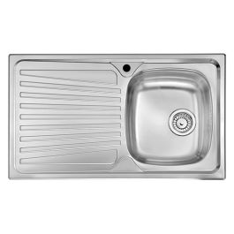 Évier De Cuisine Encastrable FOCUS Firenze 1 Bac + égouttoir - Inox