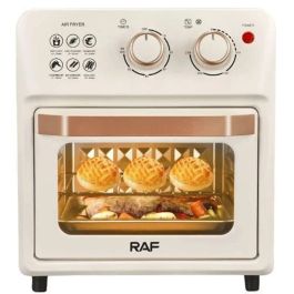 Four Électrique et Friteuse Sans Huile RAF R-5347 12L - Blanc