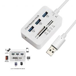 Hub Bureau Oeillet USB Moyeu Pc Accessoires Audio de Bureau Adaptateur 3  Mont Bureau Multi-usb - Type 5 Port