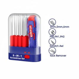 Jeu Tournevis EMTOP 9 en 1 - ESDRH0902