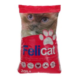 Litière Agglomérante FELICAT Super White 20 Litres pour Chat