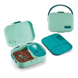Mallette de Transport pour Nourriture et Eau des Chiens et Chats