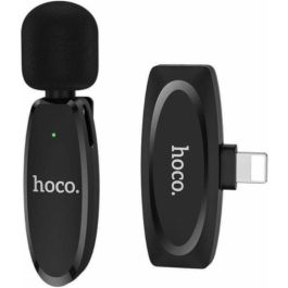 Microphone Sans Fil HOCO WIRELESS DIGITAL L15 Pour Smartphones Lightning - Noir