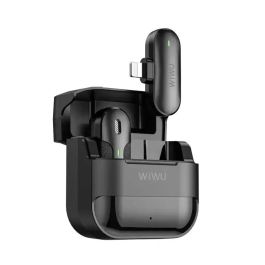 Microphone sans fil WiWU WIWU-IOS-BK Lightning pour Iphone - Noir
