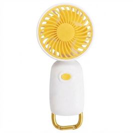 Mini ventilateur à main Rechargeable - Jaune