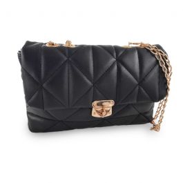 Sac Bandoulière MODALINE MISHKA avec Chaine - Noir