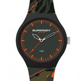 Montre Femme SUPERDRY Camouflage Orange SYG 270BO