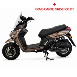 Moto UNISCOOT 125CC TMAX Plus - Gris
