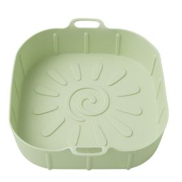 Moule En Silicone Réutilisable Pour Les Friteuses Sans Huile - Vert