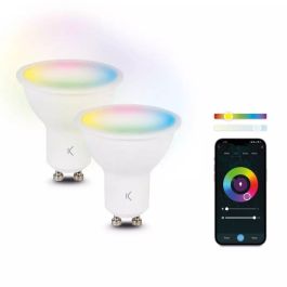 Pack de 2 Ampoules Intelligentes KSIX Smart LED 5.5W