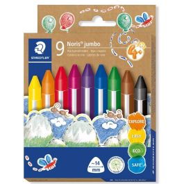 Pack De 9 Crayons De Cire STAEDTLER Noirs Jumbo