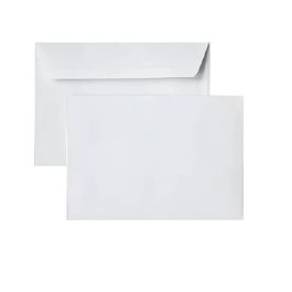 Paquet de 500 Enveloppes PIGNA Blanches 162 x 229 mm Strip 80 Gr