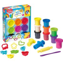Pâte à modeler MAPED Pat'Dough 9 Pots + 12 Accessoires - 907202
