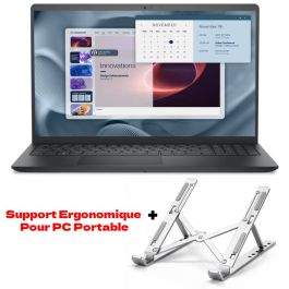 PC Portable DELL Pro 15 Essential Intel Core 3 100U 16Go 512G SSD - Noir
