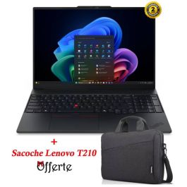 PC Portable LENOVO ThinkPad E16 Gen 3 Ultra 5 226 V 16Go 512G SSD - Noir