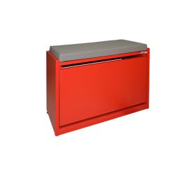 Porte Chaussures Banquette PC27RG - Rouge