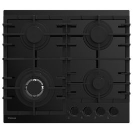 Plaque de Cuisson Encastrable FOCUS F405B 4 Feux 60 cm - Noir