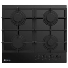 Plaque De Cuisson Encastrable FRANCO 444-BF 4Feux 60cm - Noir